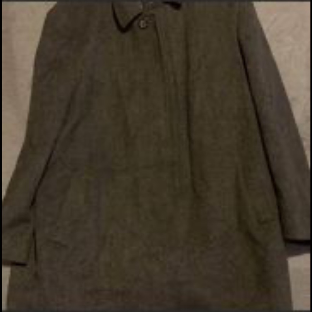 Chaps Gray Men’s Wool coat size Large